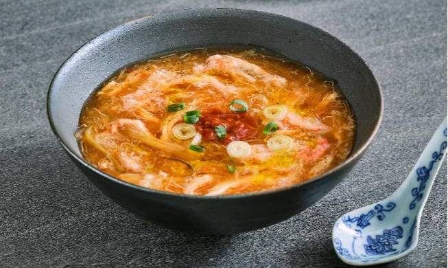 [Creative kimchi creations] 8. Kimchi crab meat soup
