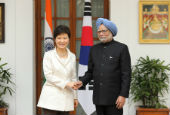 Korean, Indian leaders adopt joint statement 