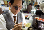 Watch repairman Back Jun-duk keeps alive analog timepieces