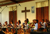 Ugandan teenagers perform melody of dreams