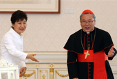 President meets Catholic leaders
