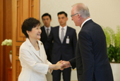 President meets US House armed services committee chairman 