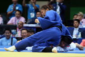 Korea wins series of gold medals in judo, fencing