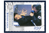 Korean film via stamps -- 'Swiri'