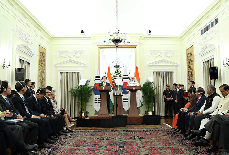 Korea-India Joint Press Statement