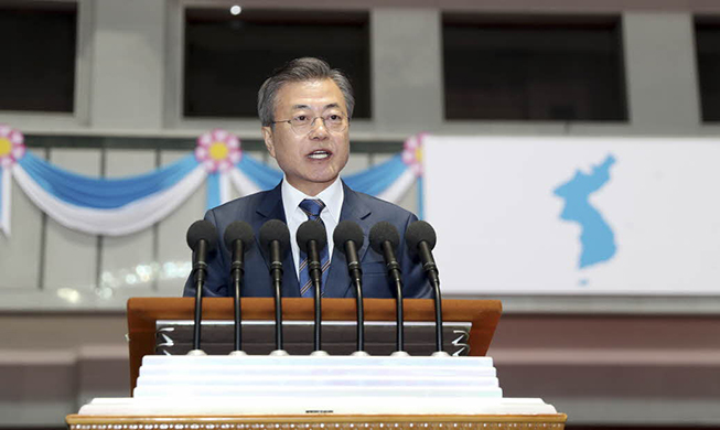 Address by President Moon Jae-in at May Day Stadium in Pyeongyang