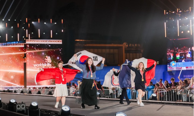 한국, 상하이 국제기능올림픽 종합 2위