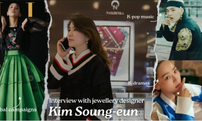 Jewelry entrepreneur creates for K-dramas, global market