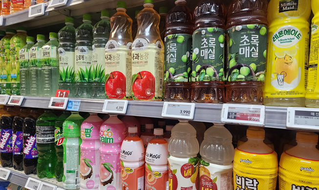 Hallyu effect propels surging exports of seaweed, beverages