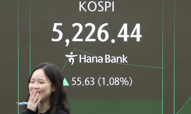 블룸버그  “한국 증시 시총 독일 추월 ···세계 10위 진입"