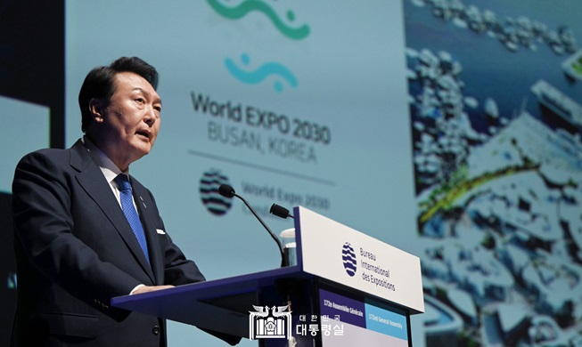 🎧 President pushes Busan's World Expo bid at BIE general assembly