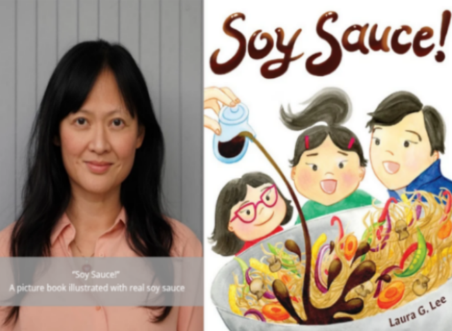 Children's book author uses soy sauce story to connect people