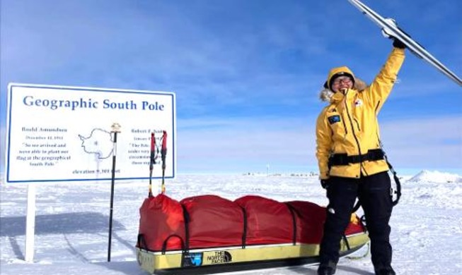 Mountaineer reflects on historic solo trip across Antarctica