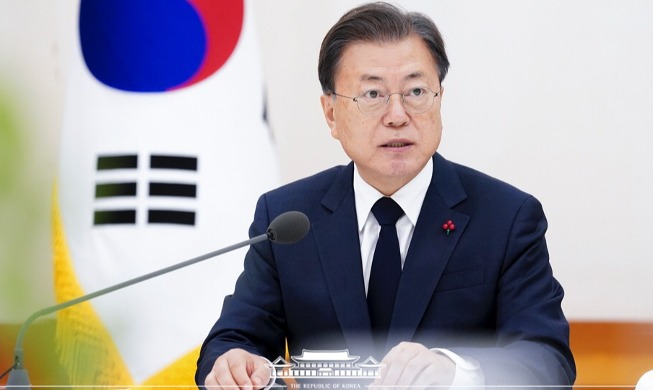 Remarks by President Moon Jae-in at Carbon Neutrality Strategy Presentation with Leading Businesses