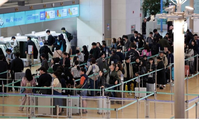 Incheon Int'l Airport sets H1 record with 36.36M passengers