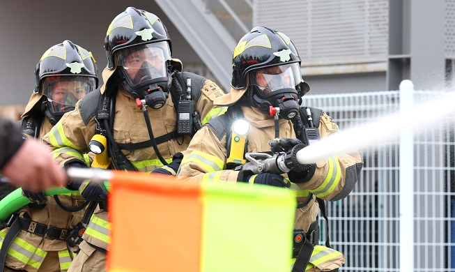 Vying for Nat'l Firefighter Skills Competition