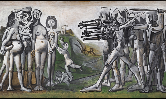 Picasso's Korean War painting to make national debut