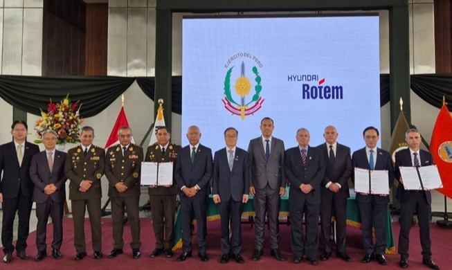 한국 전차·장잡차 중남미 첫 상륙···페루에 195대 수출 합의