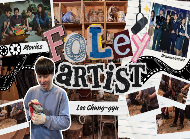 Foley artist augments cinematic storytelling via daily sounds