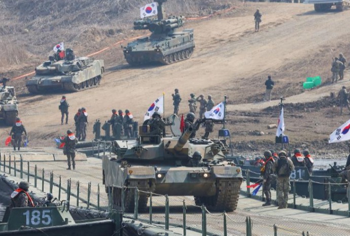 Joint military exercise Freedom Shield with US