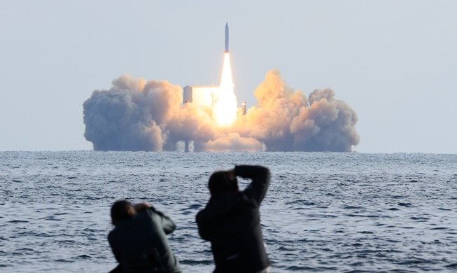 3rd test flight of domestically developed solid-fuel launch vehicle