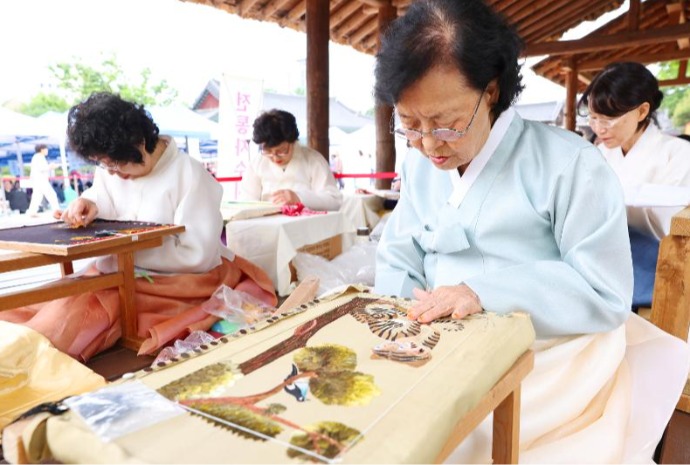 Beauty of traditional embroidery