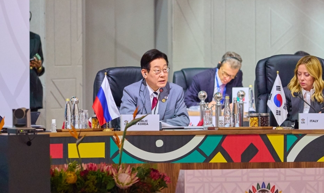 이 대통령, “AI 혜택, 인류 고루 향유해야”···2028년 G20 개최