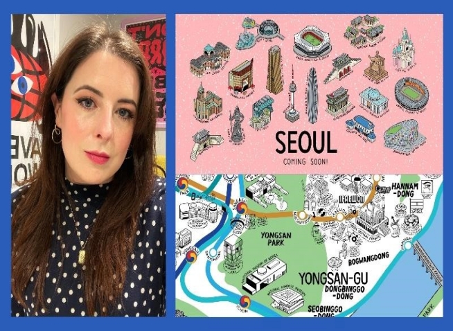 UK cartographer bringing Seoul to life via illustrated map