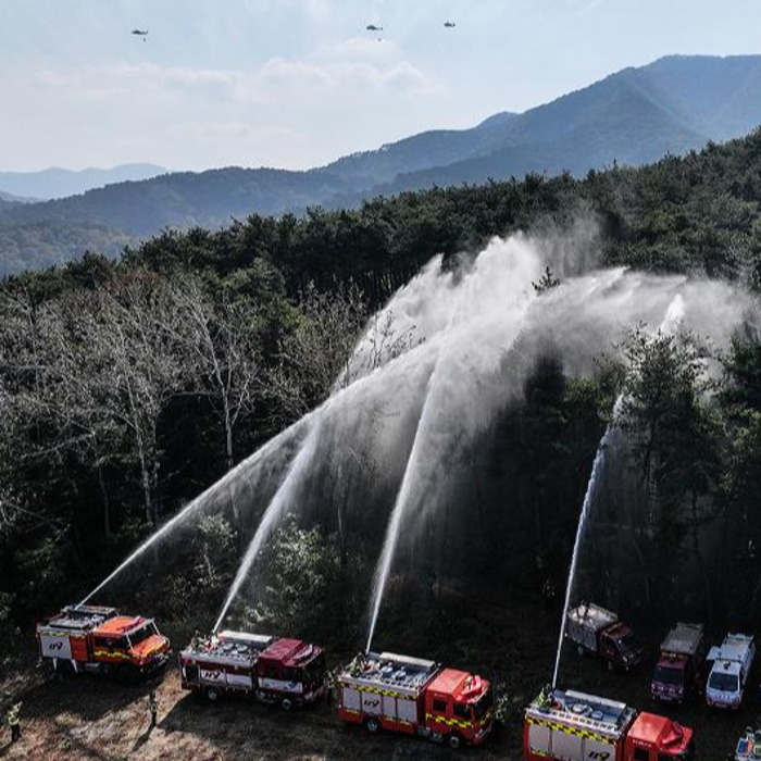 Training to prep for large-scale wildfires