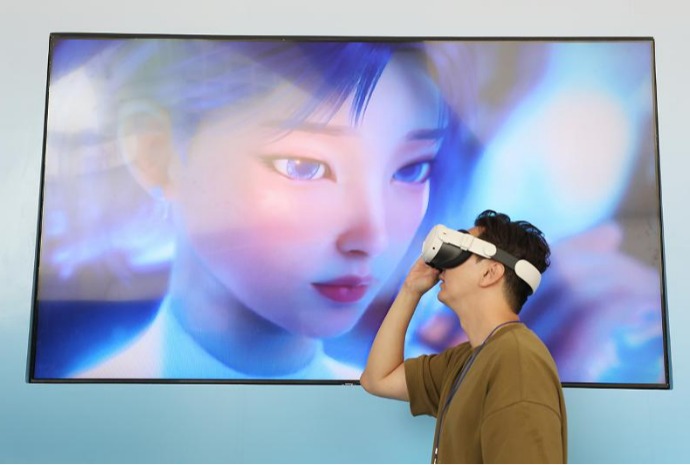 Virtual K-pop idol at EnterTech Seoul 2025