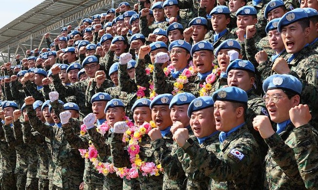 Send-off ceremony for peacekeeping unit to South Sudan