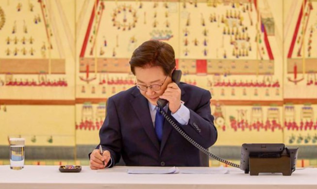 Presidents Lee, Trump discuss results of recent US summit in China
