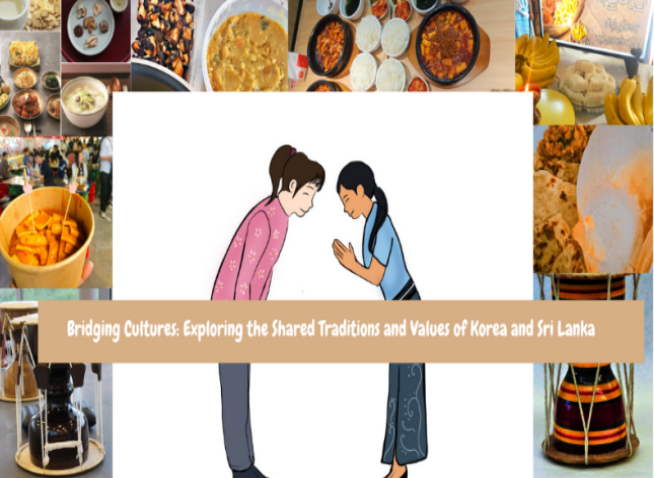 Striking cultural similarities between Korea, Sri Lanka