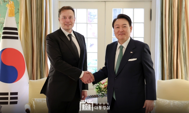 🎧 Musk tells President Yoon 'Korea is finalist for gigafactory site'
