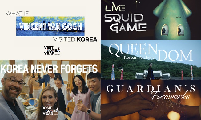 5 promotional clips on tourism in Korea break 200M views