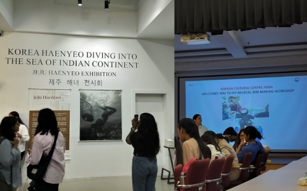 KCC in India hosts exhibition of Jeju divers, DIY workshop