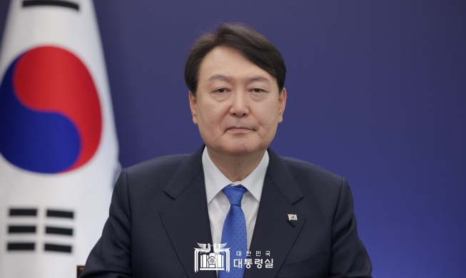 President Yoon urges 'immediate' action on climate at int'l forum