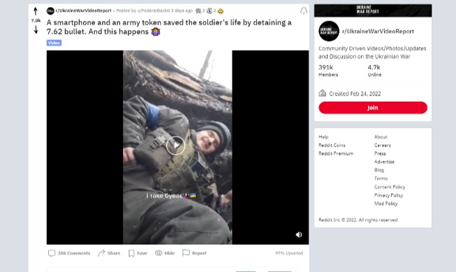 Samsung smartphone stops Russian bullet, saves Ukrainian soldier