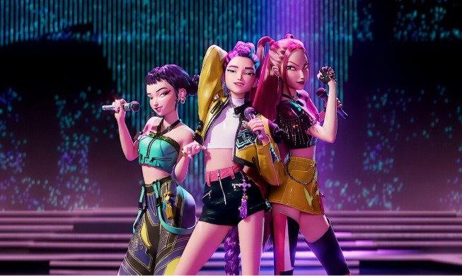 'KPop Demon Hunters' hits top US chart after going No. 1 in UK