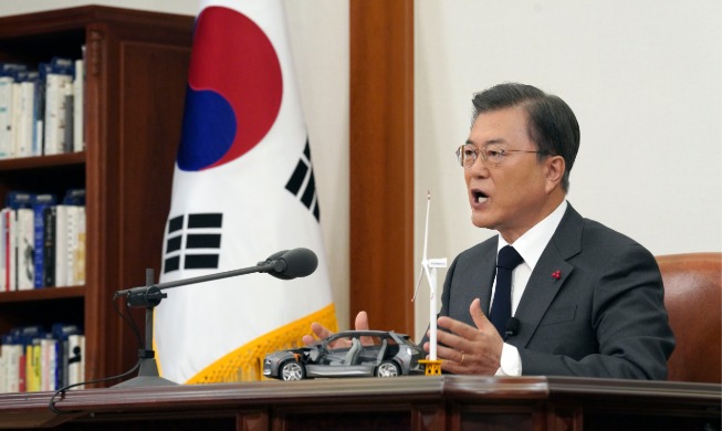 President Moon: carbon neutrality to boost quality of life, economy