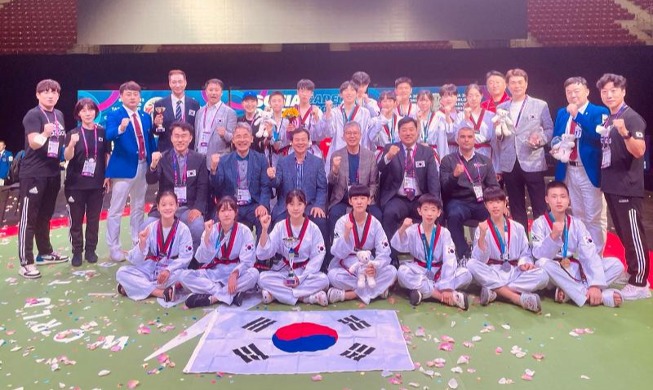 Korea sees best finish in world youth taekwondo tourney