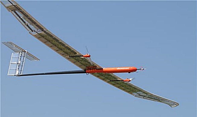 Solar-powered unmanned aerial vehicle flies for 53 straight hours