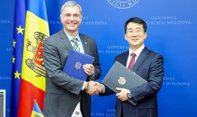 Economic agreement with Moldova takes effect, Korea's 100th
