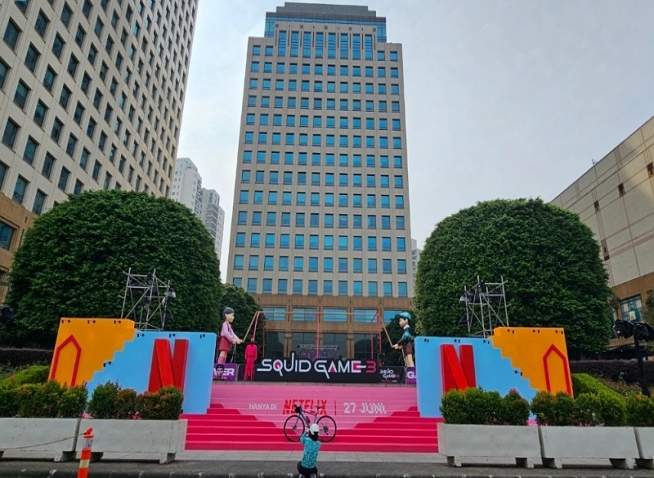 Squid Game event in Indonesia spotlights old Korean games