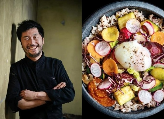 Adoptee chef discusses accompanying French president to Korea