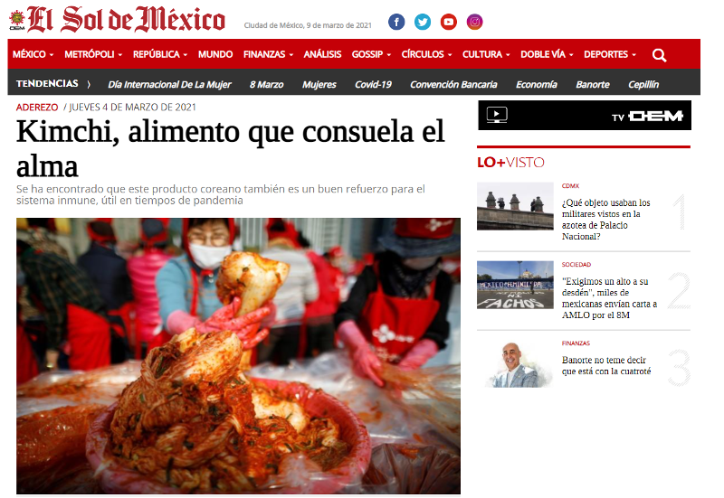 Latin America_kimchi 20210309