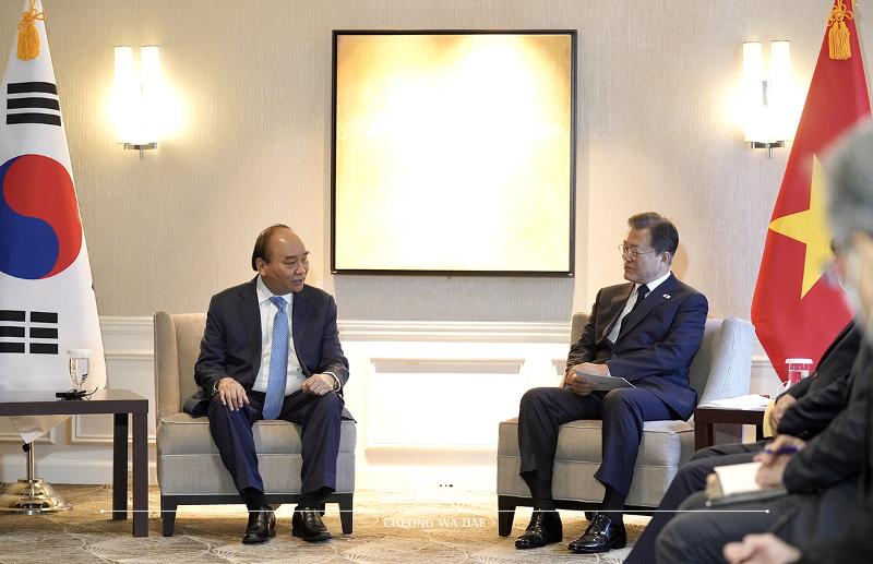 Meeting with Vietnamese president