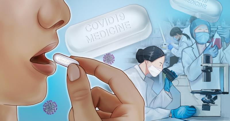 Korea Disease Control and Prevention Agency on Dec. 27 said Korea will introduce an oral drug for COVID-19 in January at earliest. (Yonhap News)