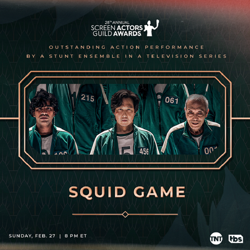 See the Squid Game Cast at the 2022 SAG Awards, Pictures