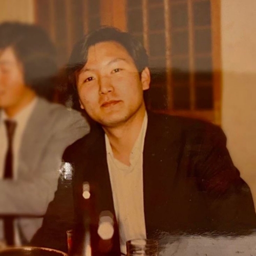 This photo shows President-elect Yoon Suk Yeol as an undergraduate student majoring in law at Seoul National University. (Yoon's official Instagram account)
